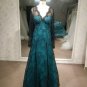 #LE1193 black lace long sleeve mother of the Bride formal dress