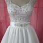 Plus size cap sleeve brideal dress from Darius Cordell