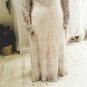 Style #3cfd - Long sleeve embroidered plus size wedding gown