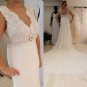 #062b - plus size empire waist wedding dresses -