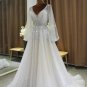 Style #VNDC116 Bishop sleeve wedding gowns from Darius Cordell