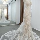 Style #VNDM108 - Sleeveless wedding gown with embroidery and lace from Darius Cordell