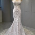 Style #VNDM291 - strapless fit-to-flare lace wedding gown from Darius Cordell