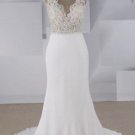 Style #VNDM944 - Sleeveless empire waist bridal dress with v-neck from Darius Cordell