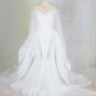 LK1205 - Long sleeve wedding gown with detachable train from DARIUS COUTURE