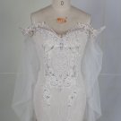 C2023-Hafizi - Off the shoulder long sleeve wedding gown