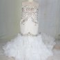 Style C2022AurielJ – Strapless plus size fit-to-flare wedding gown with bling