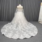 Darius Cordell - long sleeve plus size wedding ball gown - C2024-JDuke