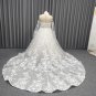 Darius Cordell - long sleeve plus size wedding ball gown - C2024-JDuke