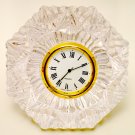 Lead Crystal Diamond Shaped Clock OL-C365