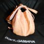 Dolce & Gabbana snakeskin & gold hardware handbag authentic