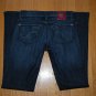 New Rock & Republic Kasandra "Rock The Cure" jeans Revolution Blue 25 NWOT
