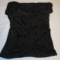 GUCCI black ruched strapless shirt top XS/S authentic