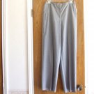 LIZ CLAIBORNE WOMENS GRAY PANTS SIZE M.