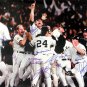 1996 Ny Yankees Team Signed 16x20 Photo - 12 Signatures