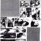 Asian #3 Ukiyoe Scenes Rubber Stamps sheet - 18 Japanese Woodblock Prints