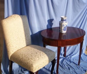 Chair and Side Table
