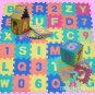 EVA Alphabet & Number Interlocking Puzzle Foam Mat 6"