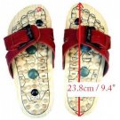 Reflexology Wooden Massage Sandals Shoes Slippers *EU38*