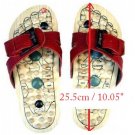 Reflexology Wooden Massage Sandals Shoes Slippers *EU42*