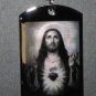 Jesus Sacred Heart Pendant With Custom Engraved Message