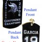 Custom Engraved Team Pendant for High School or League Play
