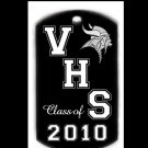 High School Graduation Custom Engraved Dog Tag Pendant