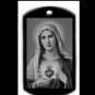 Blessed Mother Engraved Pendant With Free Custom Message