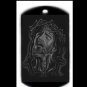 Jesus Looking Up Engraved Pendant With Custom Engraved Message