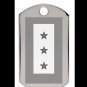 BLUE STAR MOTHERS Three Star With Custom Engraved Message