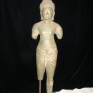 Angkor Wat Khmer style Male Deity Bronze