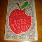 365 Ways to Say I Love You by Jani Gardner book