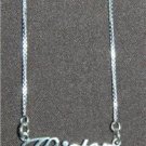 Sterling Silver Name Necklace - Name Plate - KRISTEN