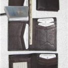 Genuine Leather Men's Tall Bifold Wallet- #139 BROWN Genuine Leather Men's Tall Bifold Wallet- #139 BROWN