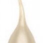 Pearlized Silicone Dipped Flickering 1W Light Bulb
