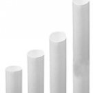 3" Smooth White Chandelier Replacement Sleeve