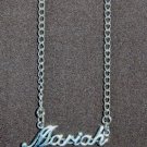 Sterling Silver Name Necklace - Name Plate - MARIAH Sterling Silver Name Necklace - Name Plate - MARIAH