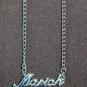 Sterling Silver Name Necklace - Name Plate - MARIAH