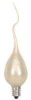 2 Pearlized Silicone Dipped Steady Burn 5W Light Bulbs