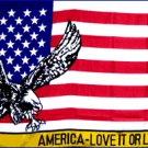 American - Love it or Leave it Flag  3' x 5' Flag