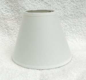 CREAM MUSLIN Mini Chandelier Lamp Shade