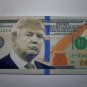 President Donald Trump $100 Hundred Dollar Bill Fold-able Canvas Wallet New