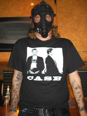 JOHNNY CASH EL PASO MUG SHOT 1965 ~ Premium Sueded T-Shirt ~ SIZE M