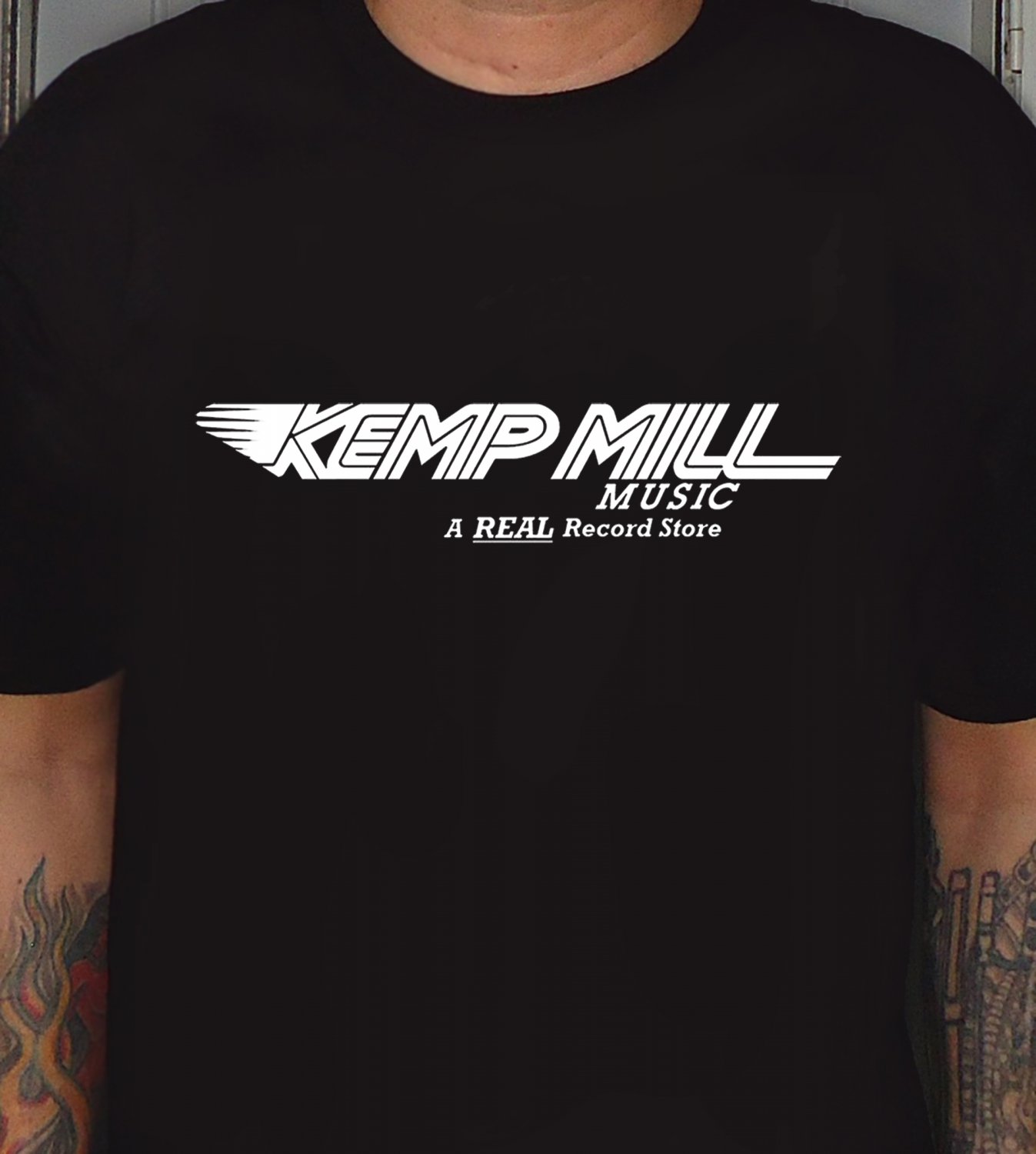 KEMP MILL MUSIC T-shirt SIZE 3XL 9:30 club poseurs penguin feather waxie maxie's