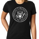 Act - Protect - Resist - Defend RESIST TRUMP Ramones Logo - Women's T Shirt SIZE M