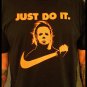 JUST DO IT. Michael Myers Halloween shirt - Premium Sueded T Shirt SIZE XL
