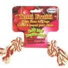 Tutti Fruiti Cotton Rope Bone 9" Cherry