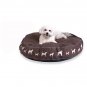All Around Hound Faux Suede Round Bed 30 x 5