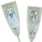 TUXEDO AND WEDDING DRESS TOASTING FLUTES