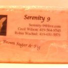 Glycerine Soap Body Bar Brown Sugar & Fig